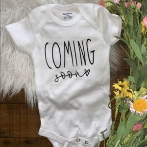 Coming Soon Onesie